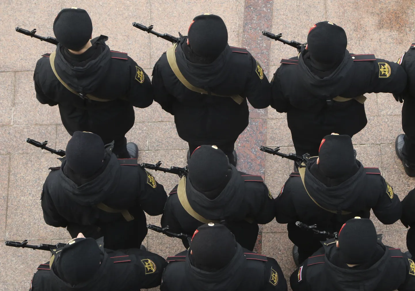 Krievijas agresoru armijas kareivji. Ilustratīvs attēls