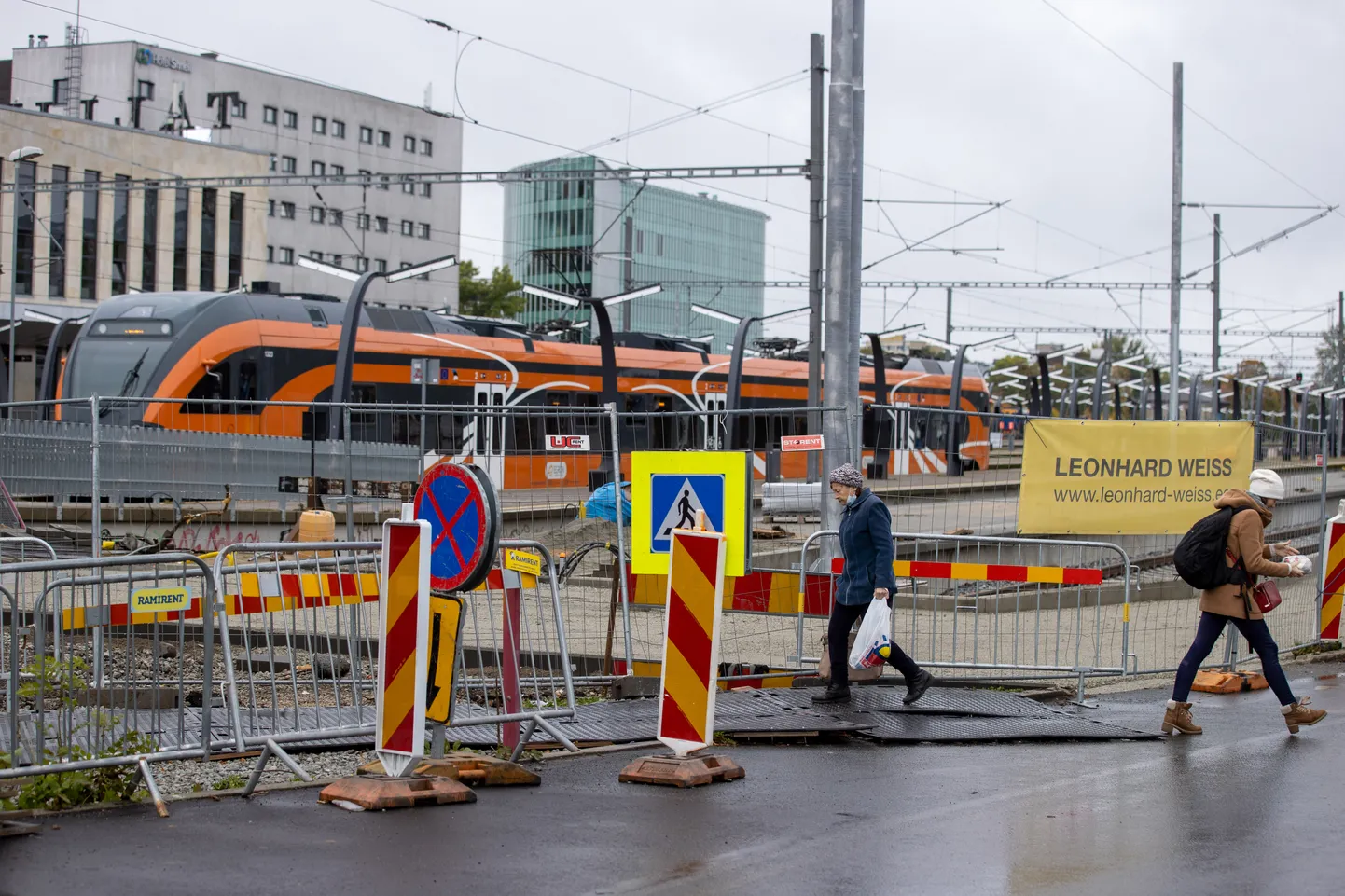 Balti jaama laiendustööd.