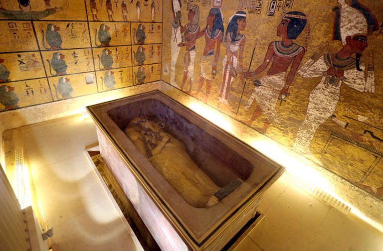 Tutanhamona zelta sarkofāgs