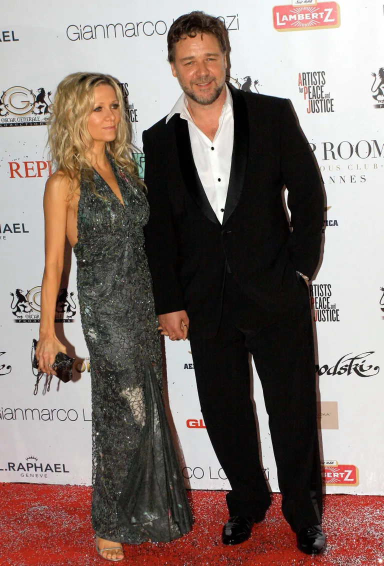 Danielle Spencer ja Russell Crowe