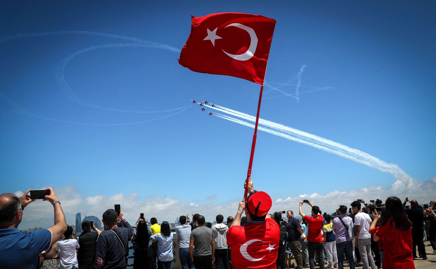 Турецкий флаг. Иллюстративное фото