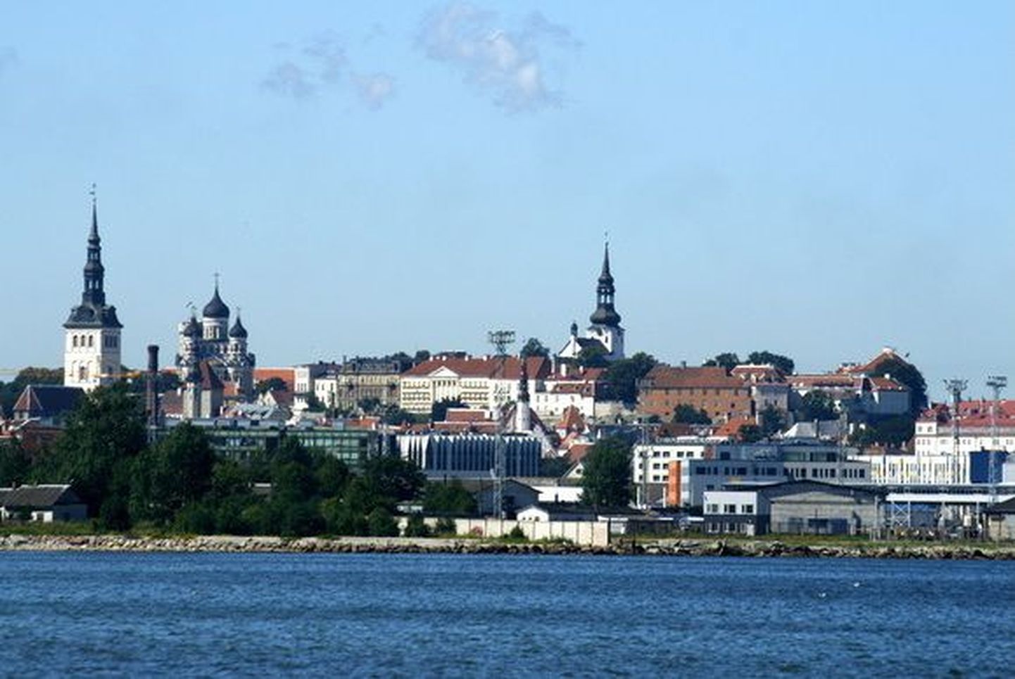 Вид на Старый Таллинн.