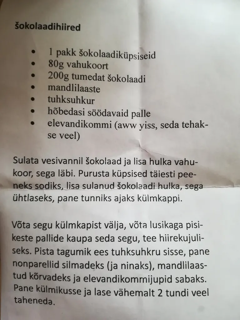 Kilplaste koja retsept