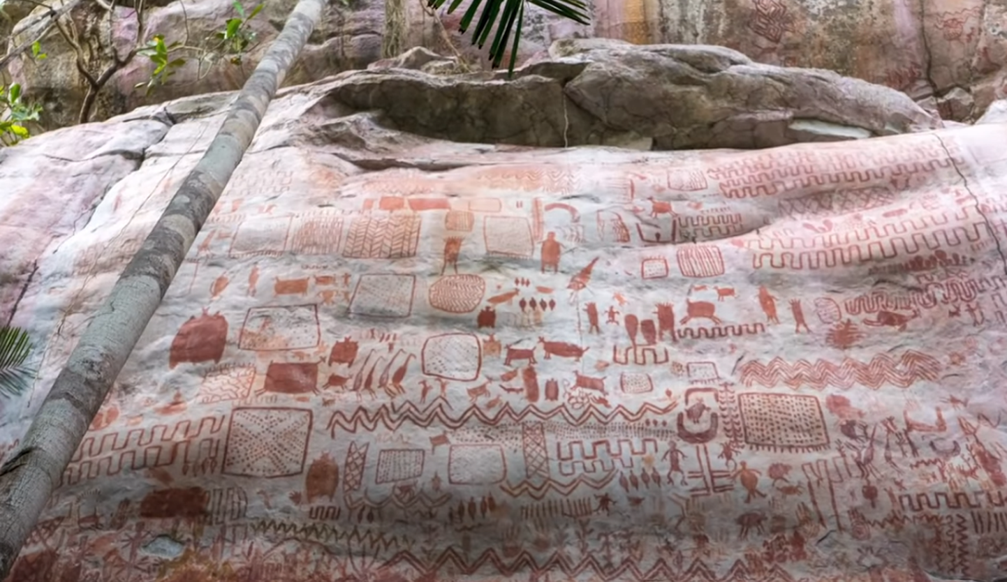 Colombia Amazonases leiti jääaja kaljukunst