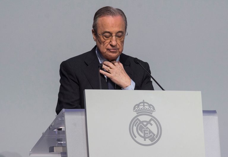Madridi Reali ja Superliiga president ​Florentino Perez.
​