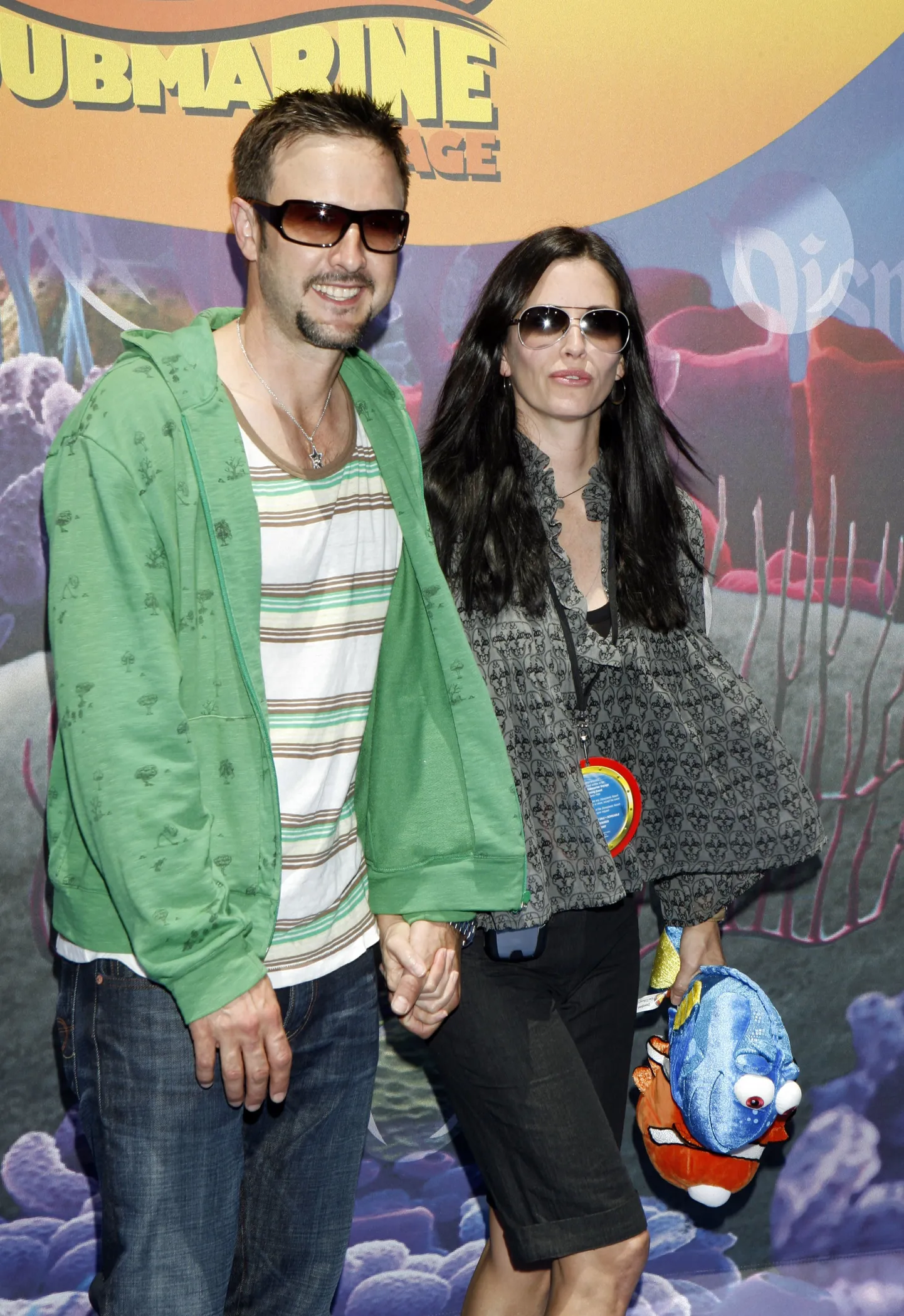 David Arquette ja Courteney Cox