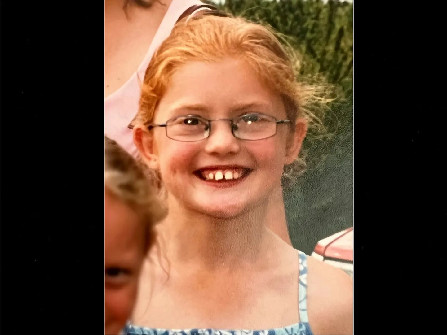 Jessica Gagen lapsena.