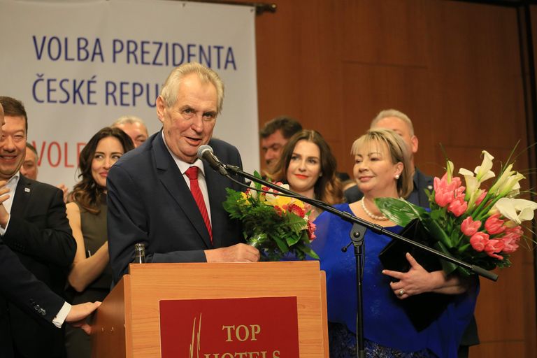 Tšehhi venemeelne president Milos Zeman. 