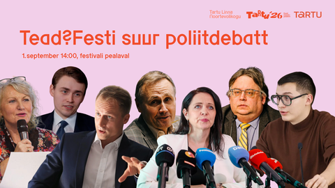 VAATA OTSE ⟩ Noored panevad tarkusepäeval poliitikud endale olulistel teemadel debatti pidama