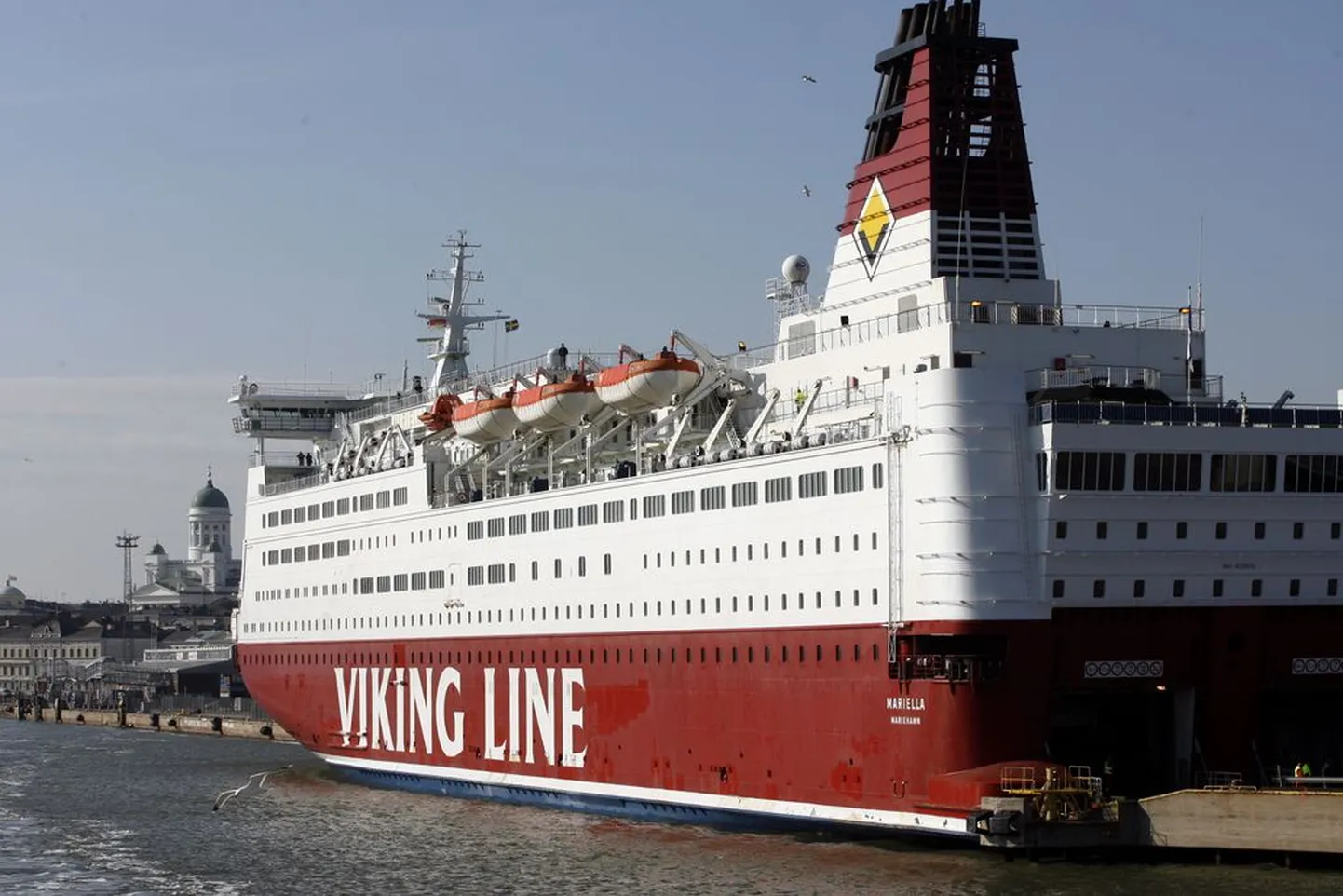 Viking Line'i Mariella Helsingi sadamas..