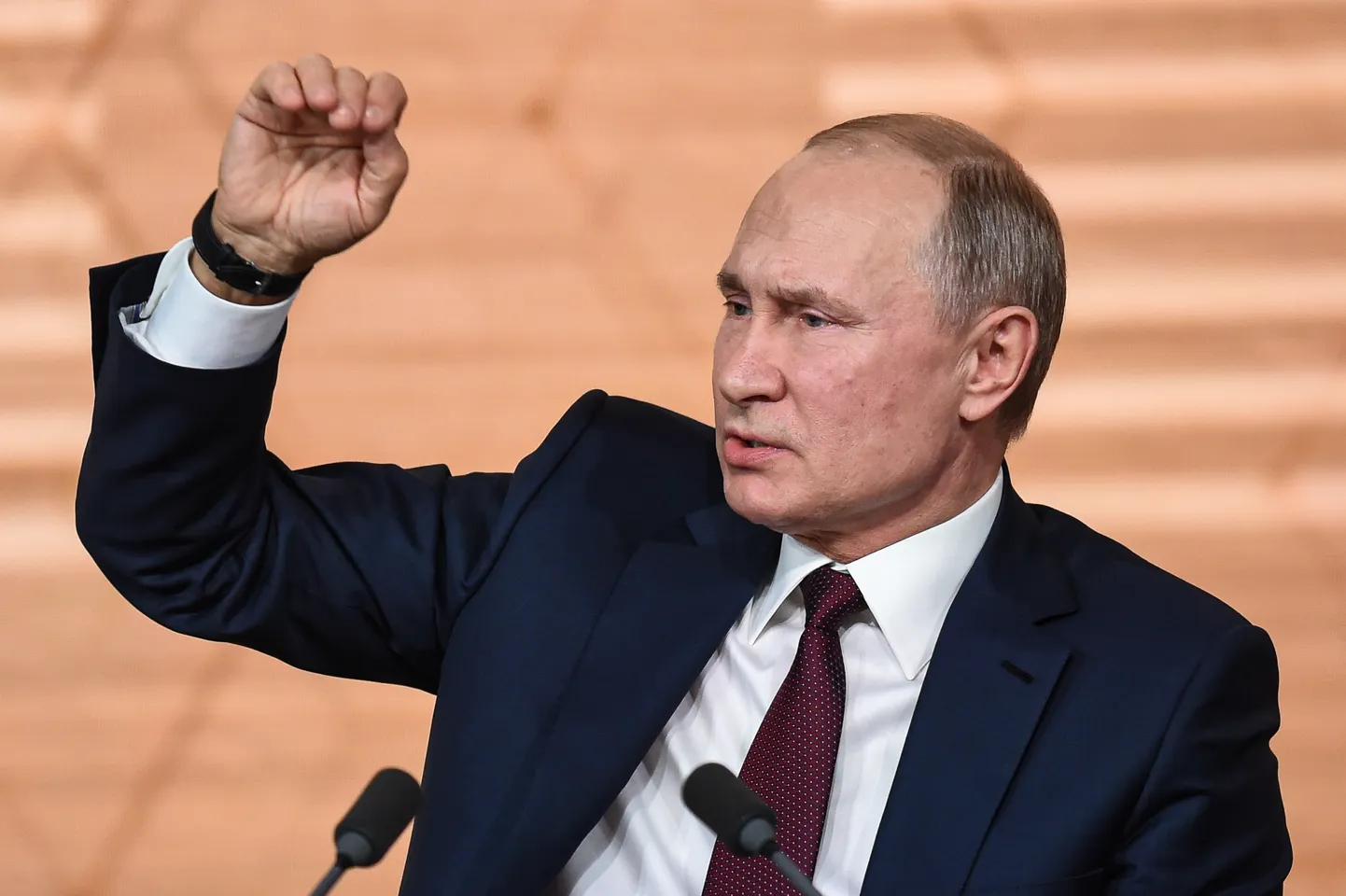 Vene presidendi Vladimir Putini 15. aastalõpu pressikonverents.