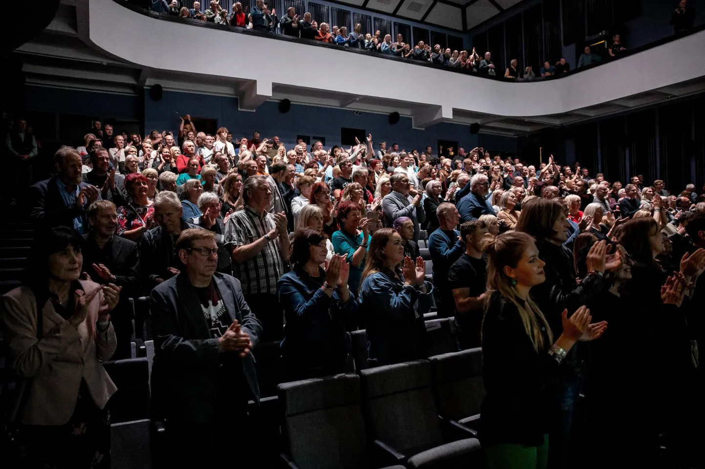 Paide teatri- ja kontserdipublik on tänu avaldamises tihti väga helde. Foto on illustratiivne.