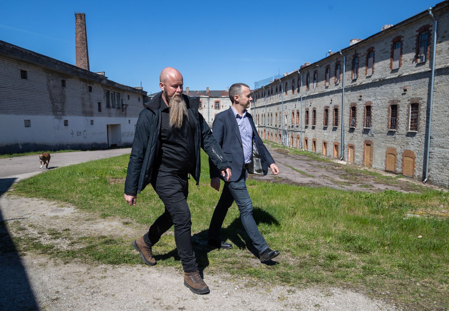 Aura Communities'i esindajad Max Gustaf Segerström (vasakul) ja Nigel Hurst on valmis kohe Patareisse investeerima.
