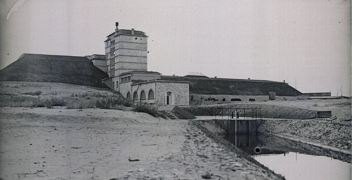 Таллиннская водоочистная станция, 1940 год.