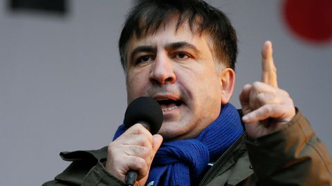 Саакашвили обещает не выводить украинцев на акции протеста в рождественские и новогодние праздники