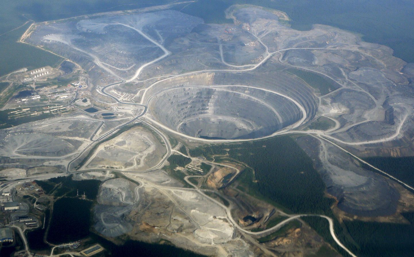 Venemaal Krasnojarski krais asuv Olimpiada kullakaevandus.