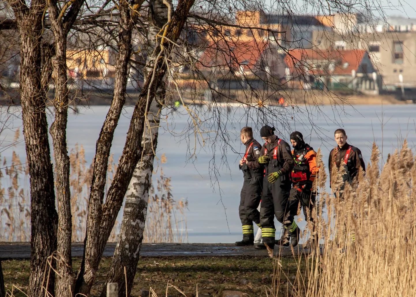 Pärnu jõe jääolud.