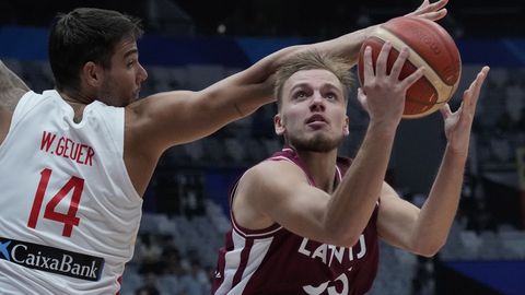 Läti korvpallikoondise üks sangareid on töötu