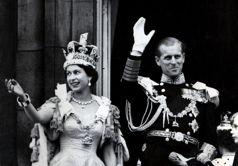 Kuninganna Elizabeth II ja prints Philipi pulm 1953. aastal.