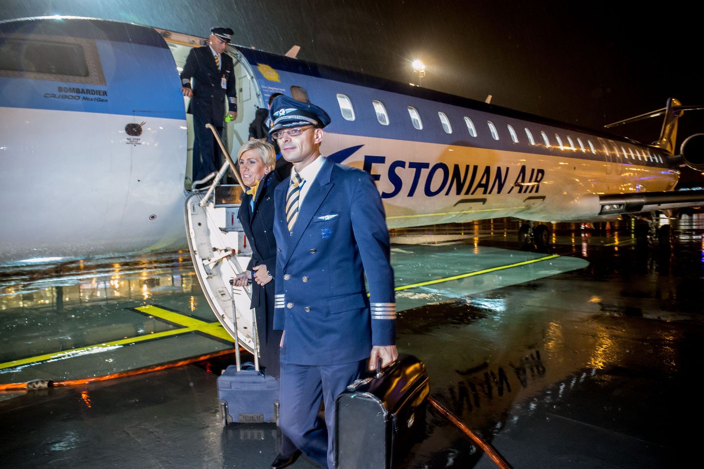 Работники Estonian Air. Иллюстративное фото.