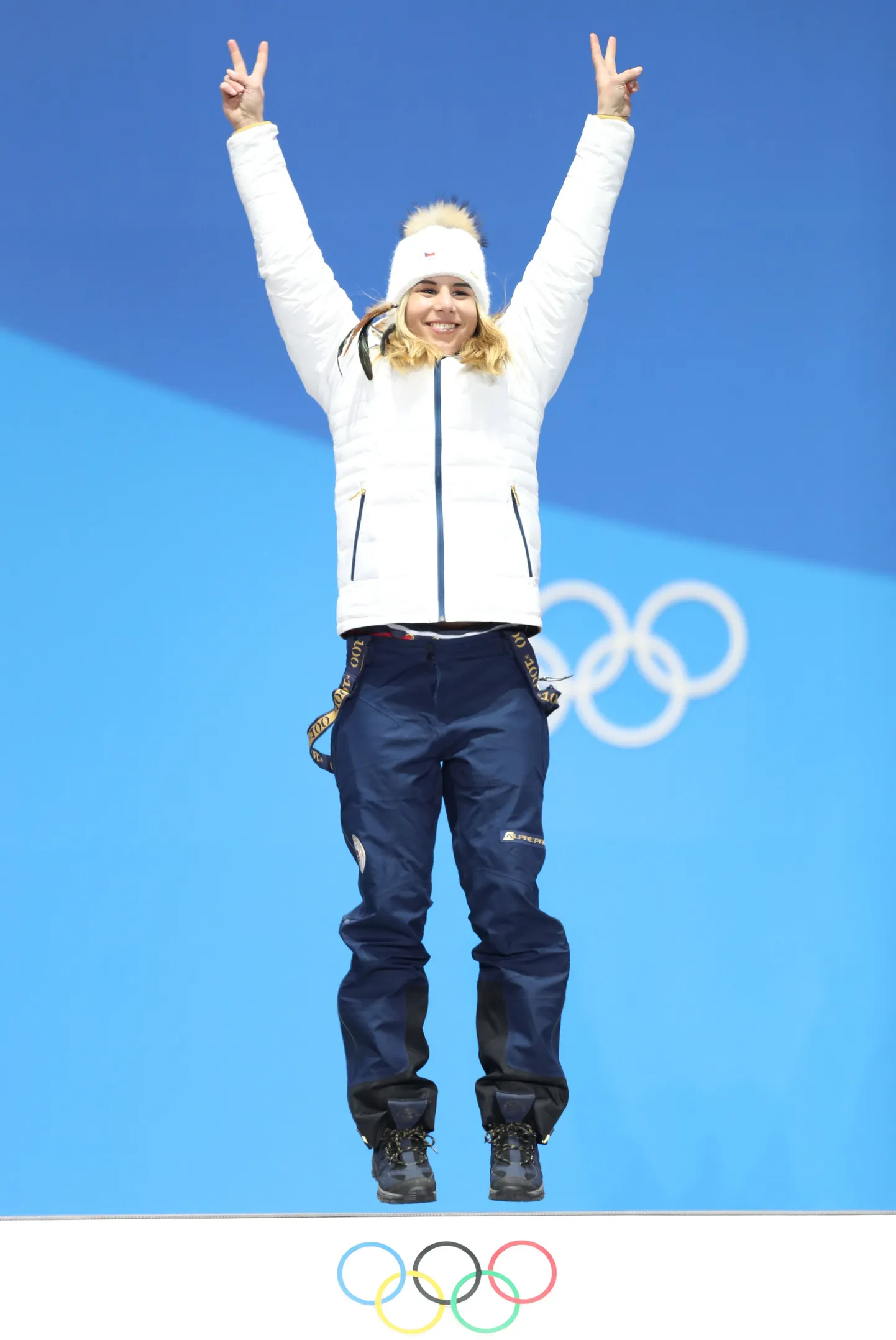 Ester Ledecka.