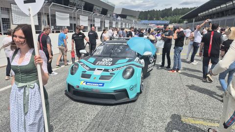 Markus Kajak saavutas Porsche ringrajasarja võistlusel Austrias kaks esikohta