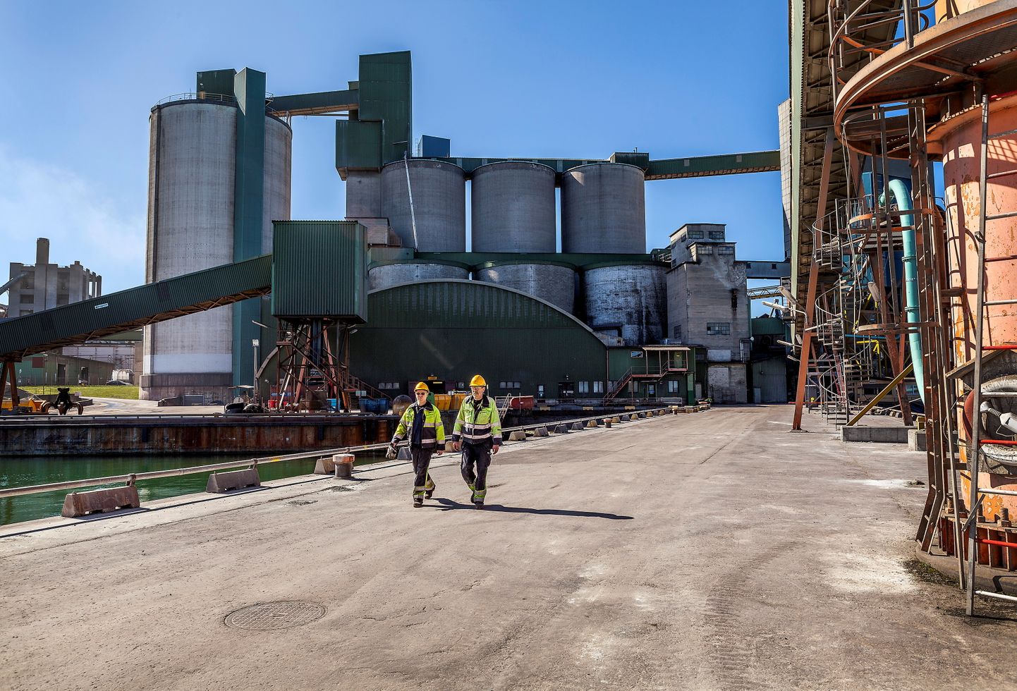 Rootsi firma Cementa tehas Gotlandil Slites.