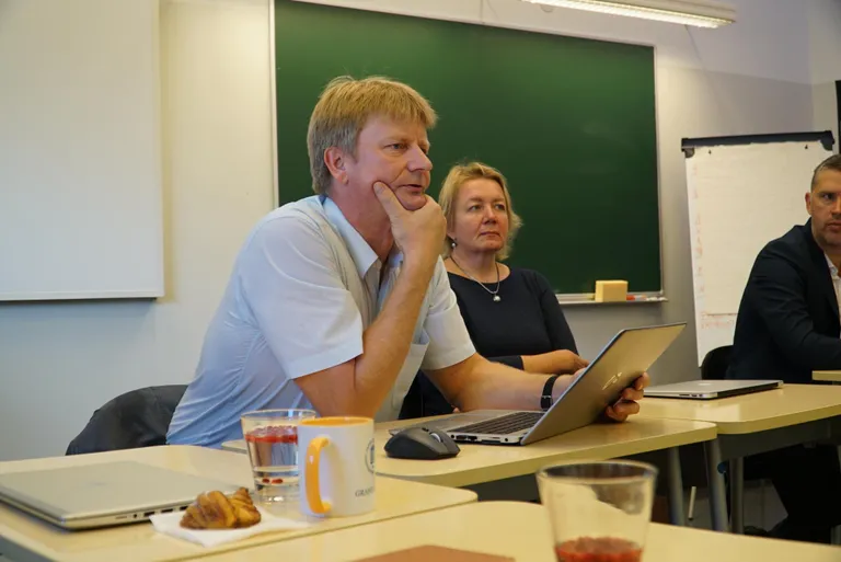 TÜ Pärnu kolledži direktor Garri Raagmaa andis ülevaate kolledži tegemiste kohta.