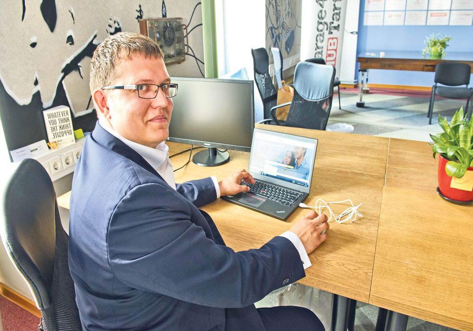 Medihubi tegevjuht Helary Lainjärv.