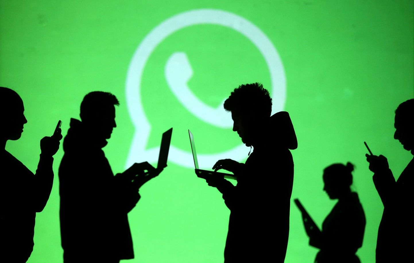 WhatsAppi logo. REUTERS/Dado Ruvic/Illustration FOTO: Dado Ruvic/Reuters
