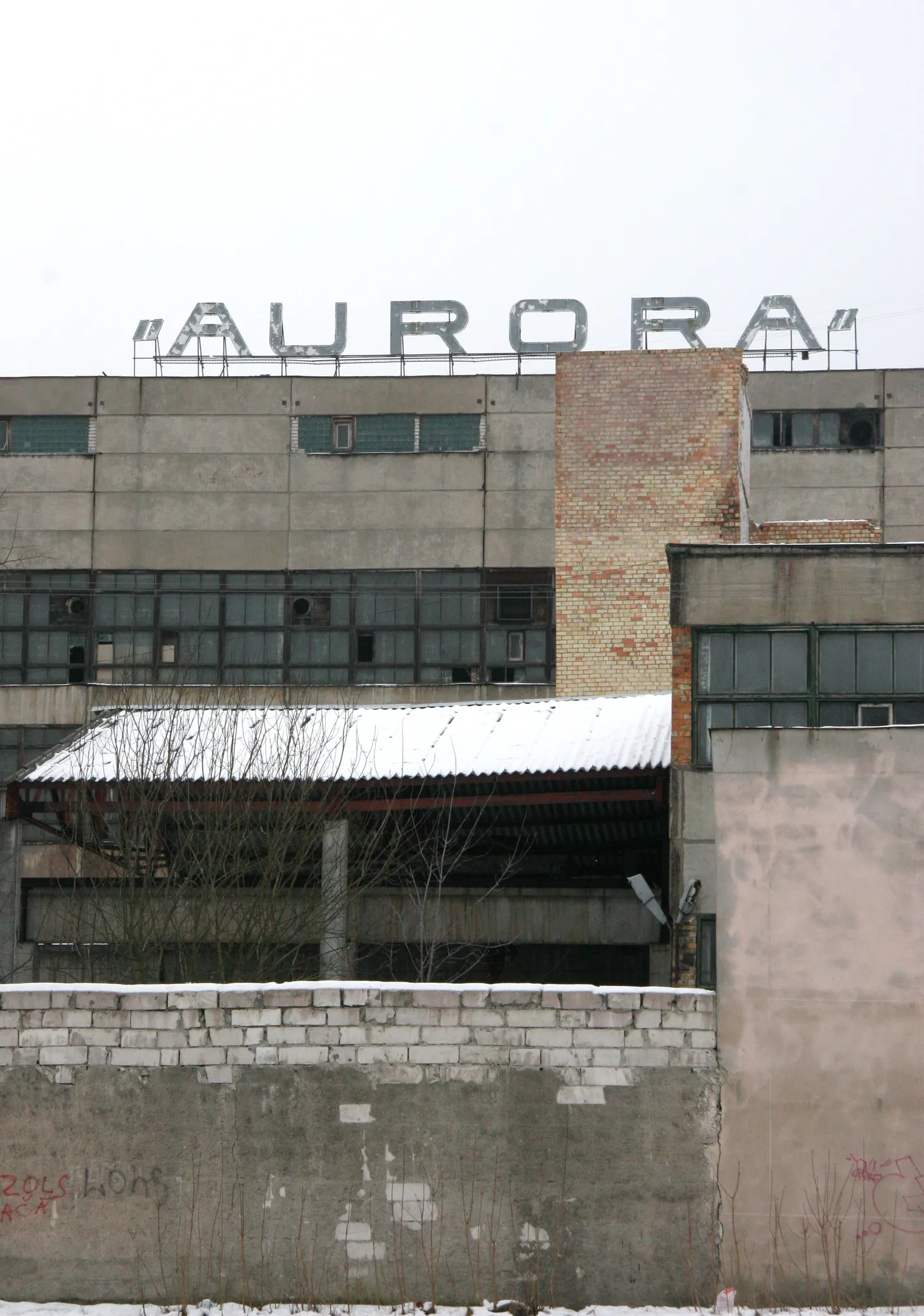 SIA "Aurora Baltika" bijusī teritorija Mazā Nometņu ielā.