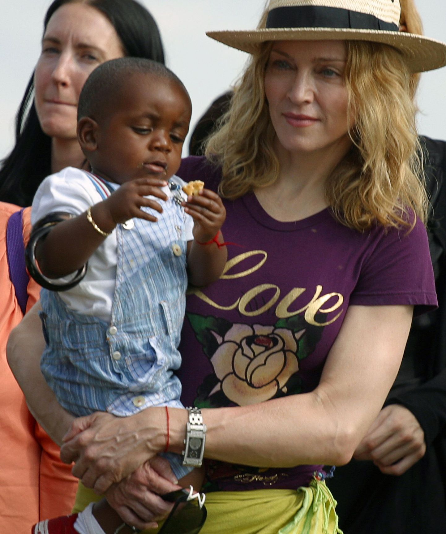 Madonna koos David Bandaga