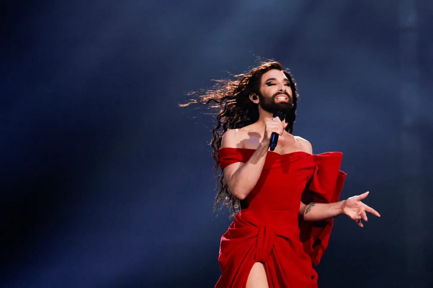 2014. aastal Eurovisiooni lauluvõistluse võitnud Conchita Wurst esines ka äsja Malmös.