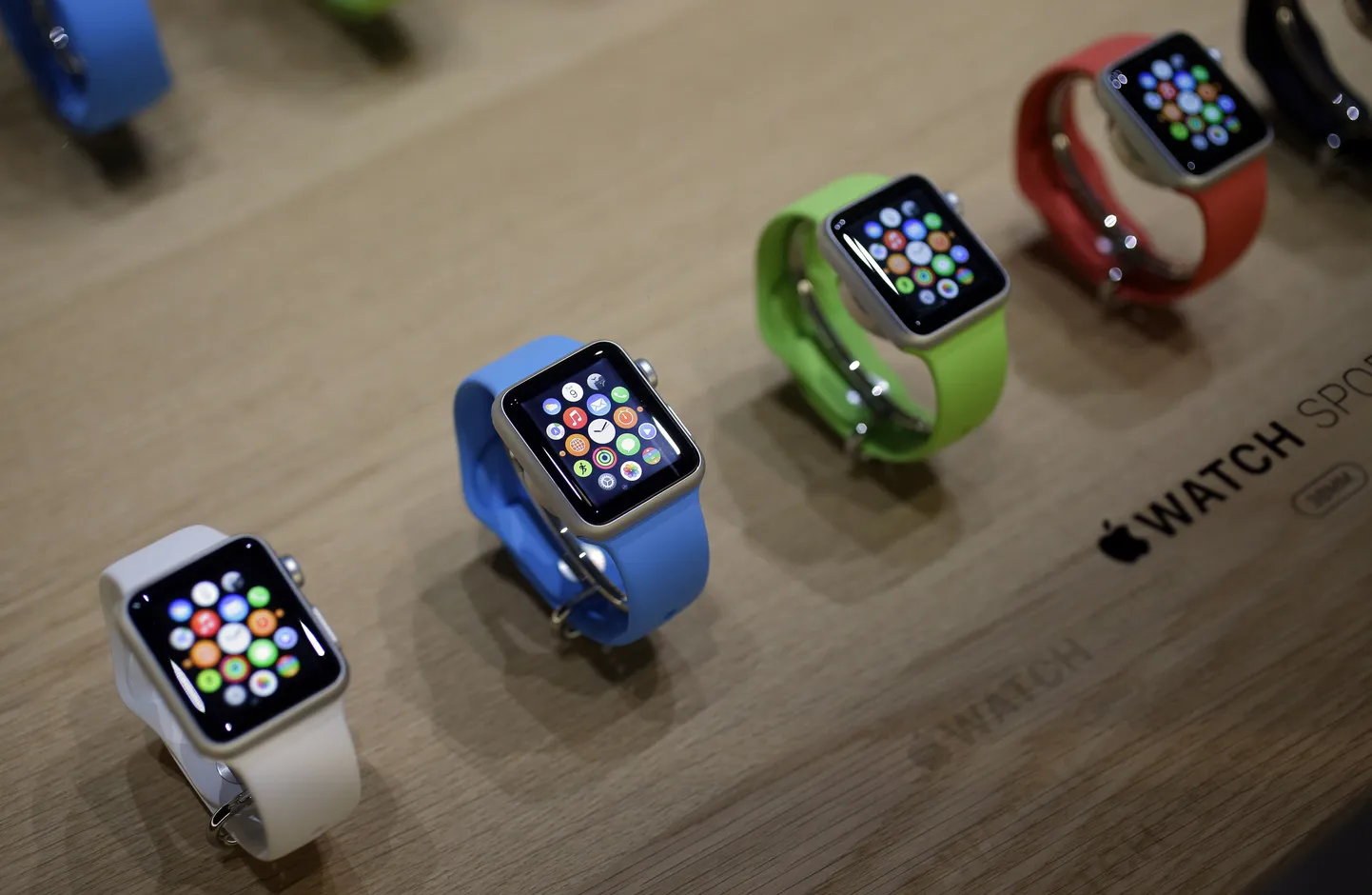 Apple Watch'id nutikella esitluse ajal San Francsiscos