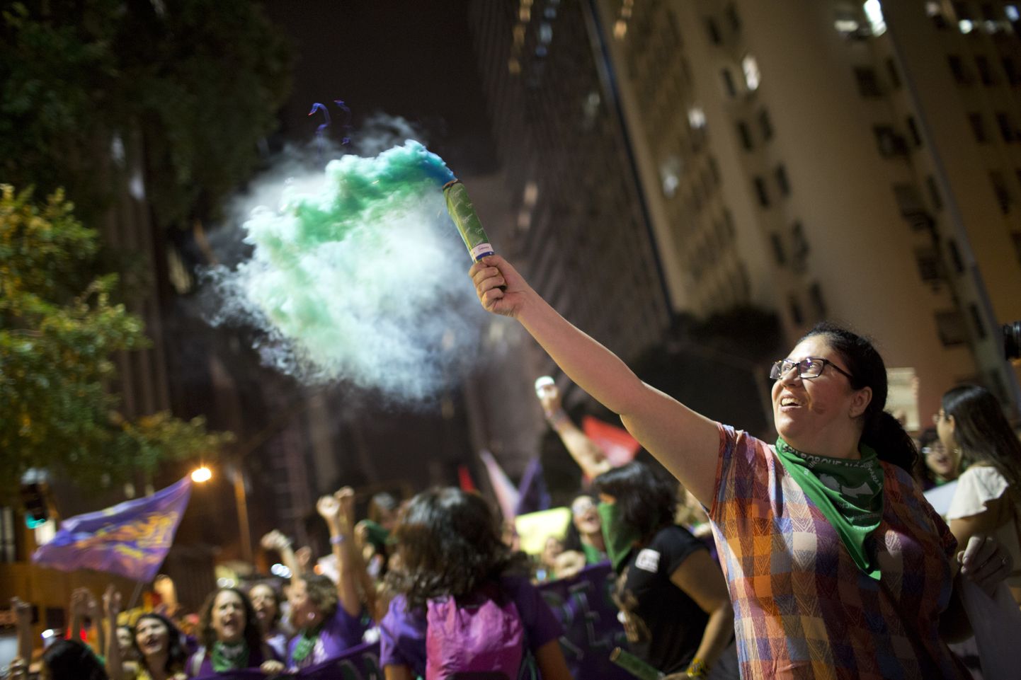 Abordiseaduse lõdvendamist nõudnud protestid Brasiilias 2018. aastal.