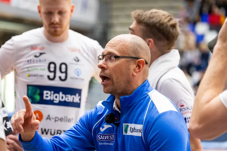 Tartu Bigbanki peatreener Alar Rikberg.