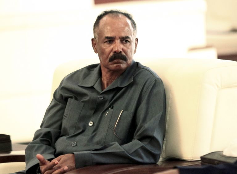 Eritrea president Isaias Afwerki