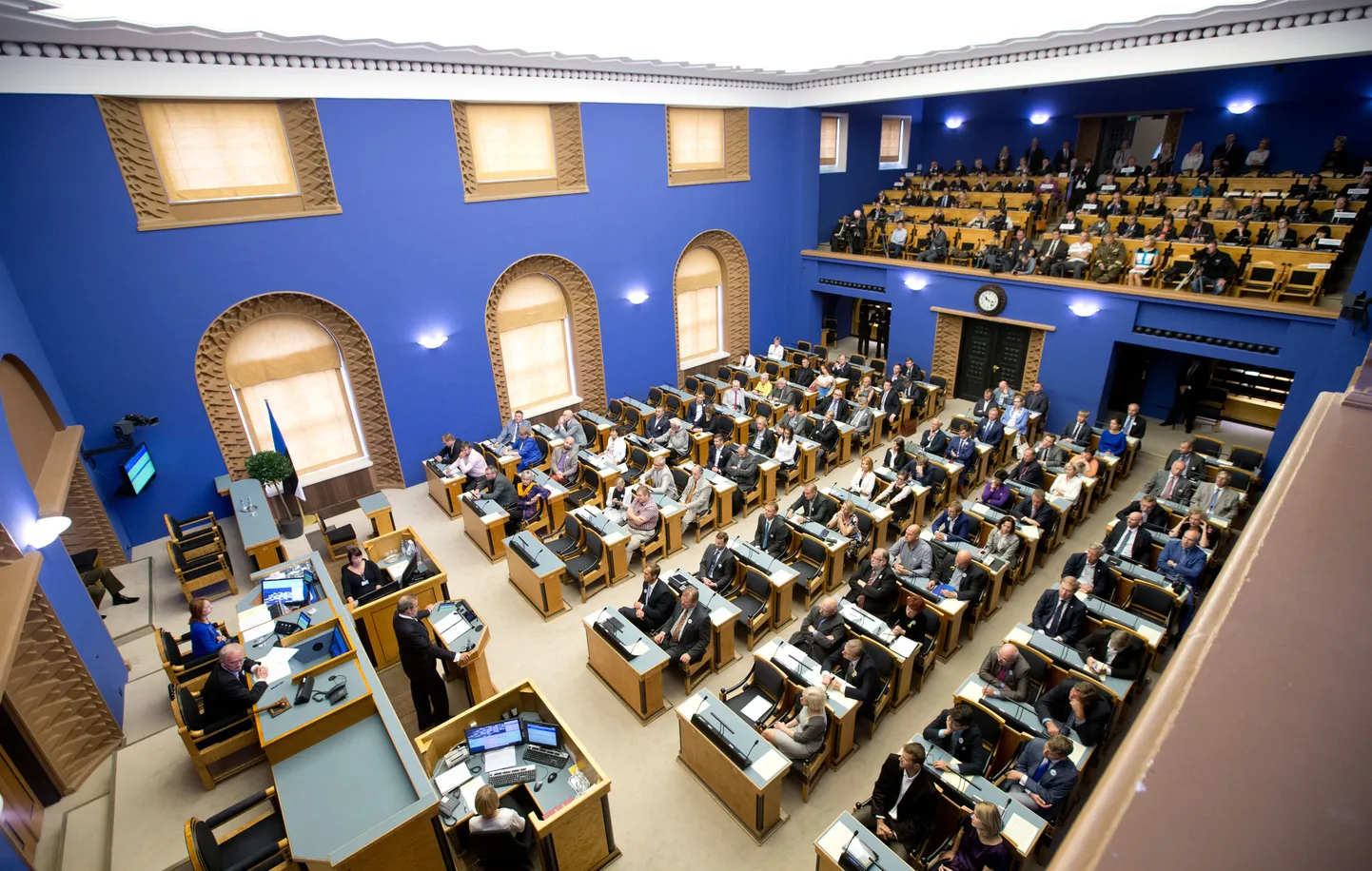 Riigikogu istung.