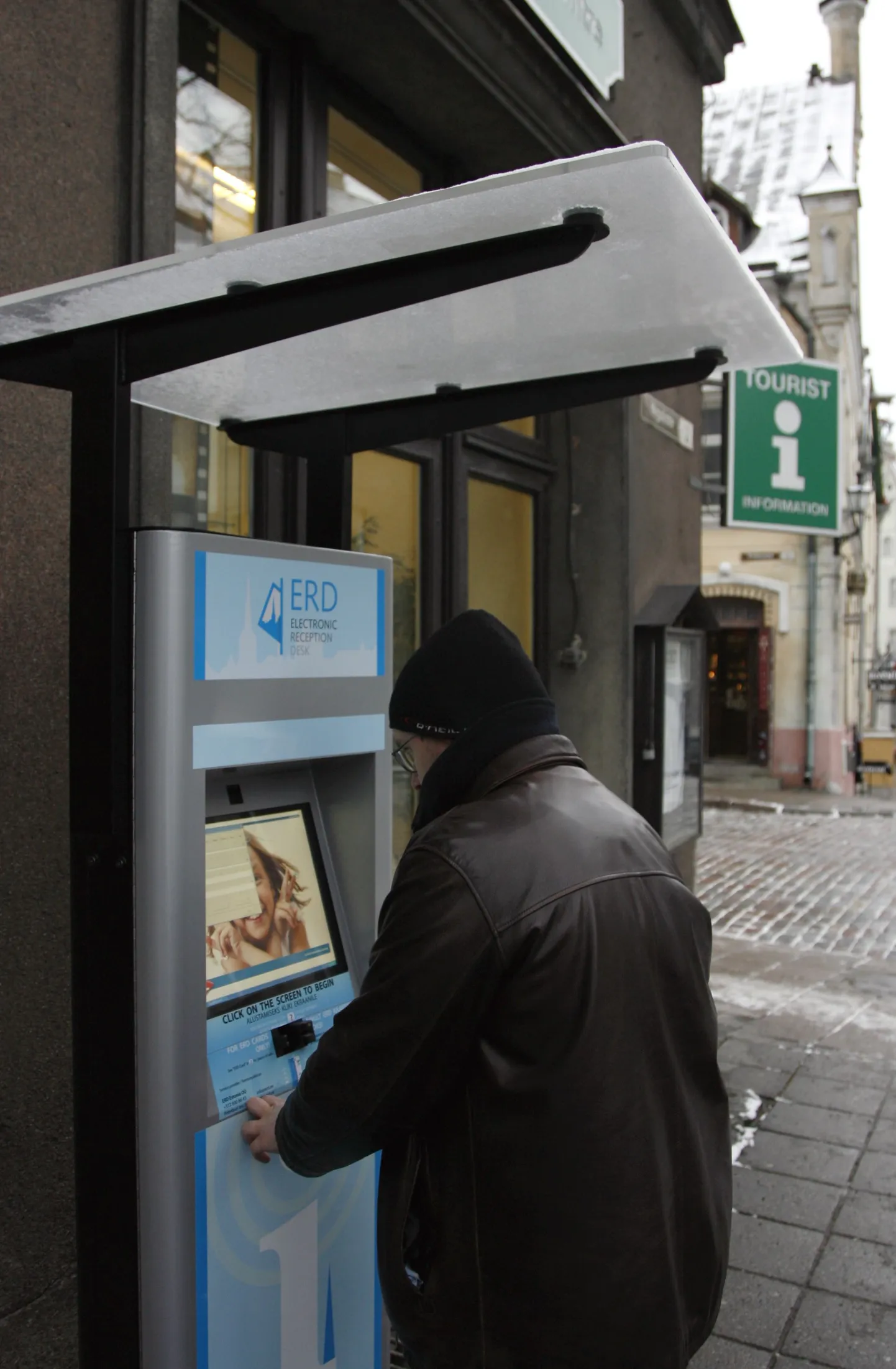 Edaspidi võiks Tallinna sadama D-terminalis olla elektrooniline turismiinfo kiosk.
