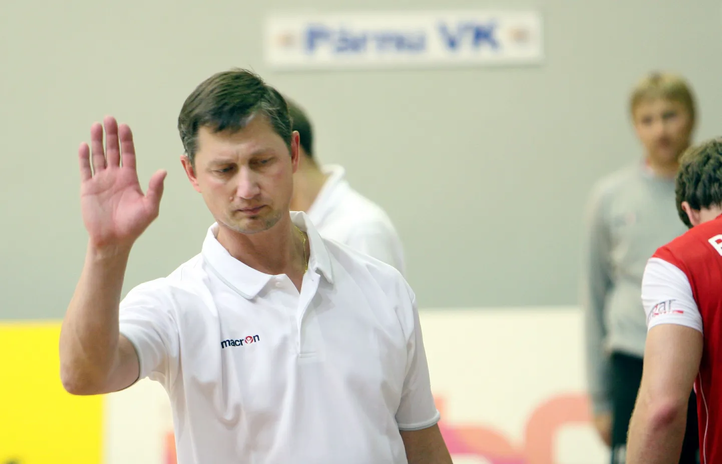 Pärnu meeskonna peatreener Andrei Ojamets.