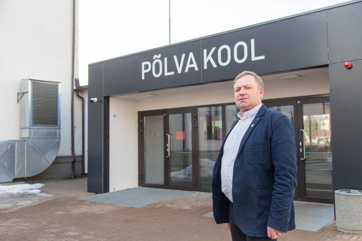Põlva kooli direktor Igmar Matto avaldas kiitust õpetajatele, kes on Ukraina õpilastega kiiresti kohanenud.