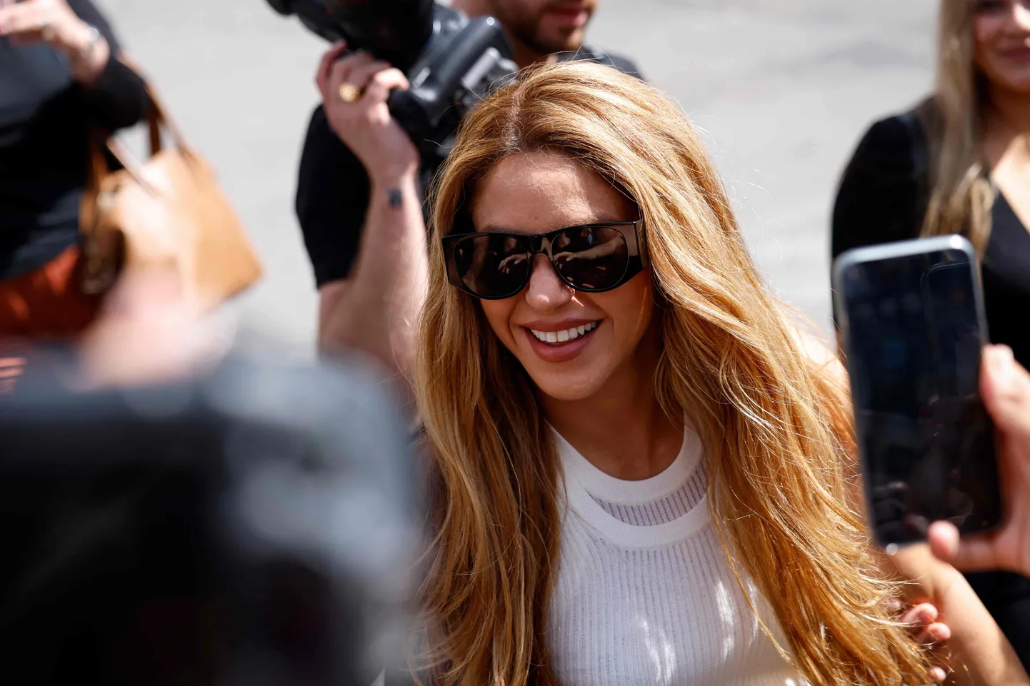 Kolumbialannast latiinomuusika kuninganna Shakira.