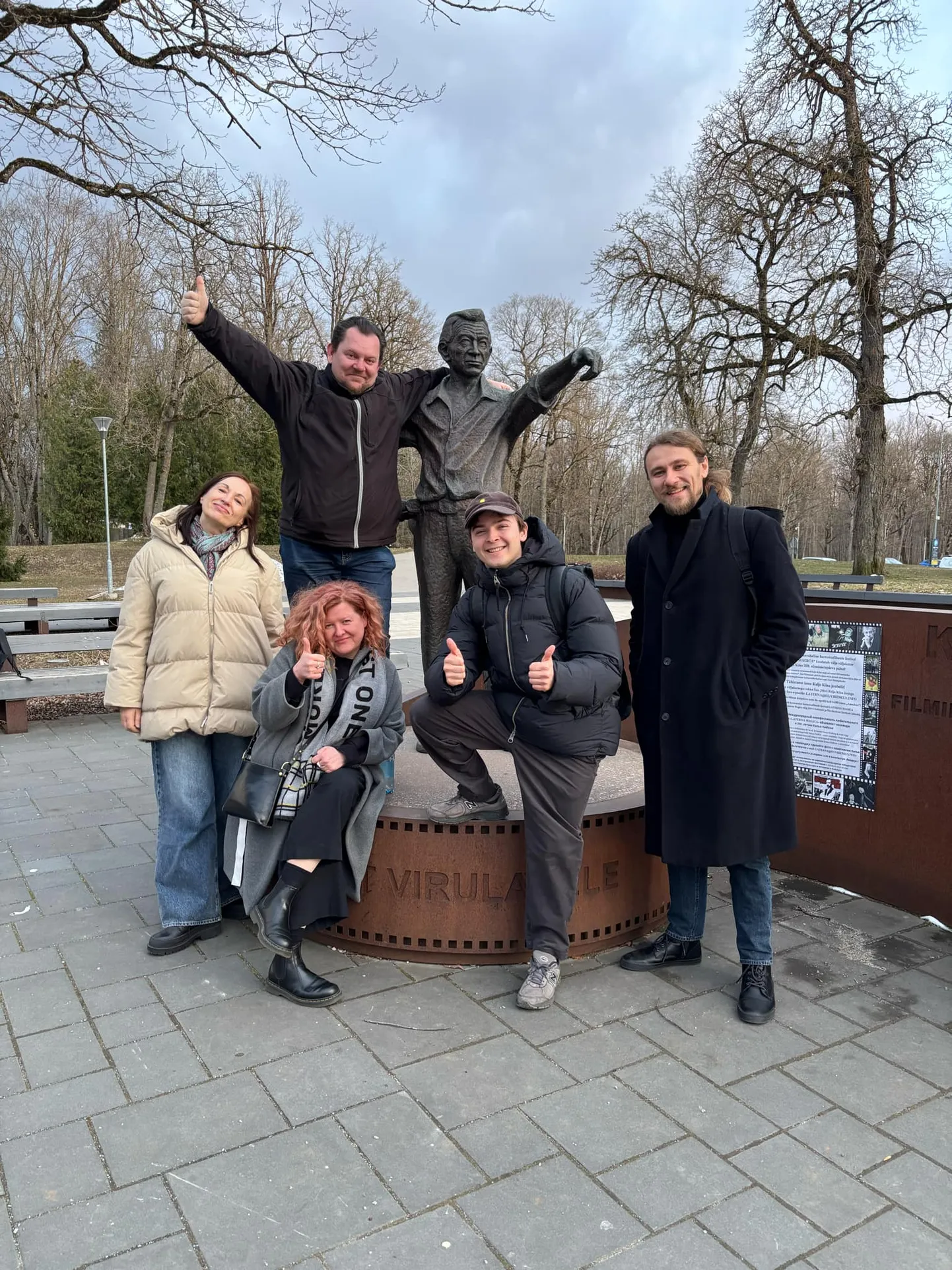 Жюри нынешнего фестиваля тоже поучаствовали в челлендже, посвященном Кальо Кийску.