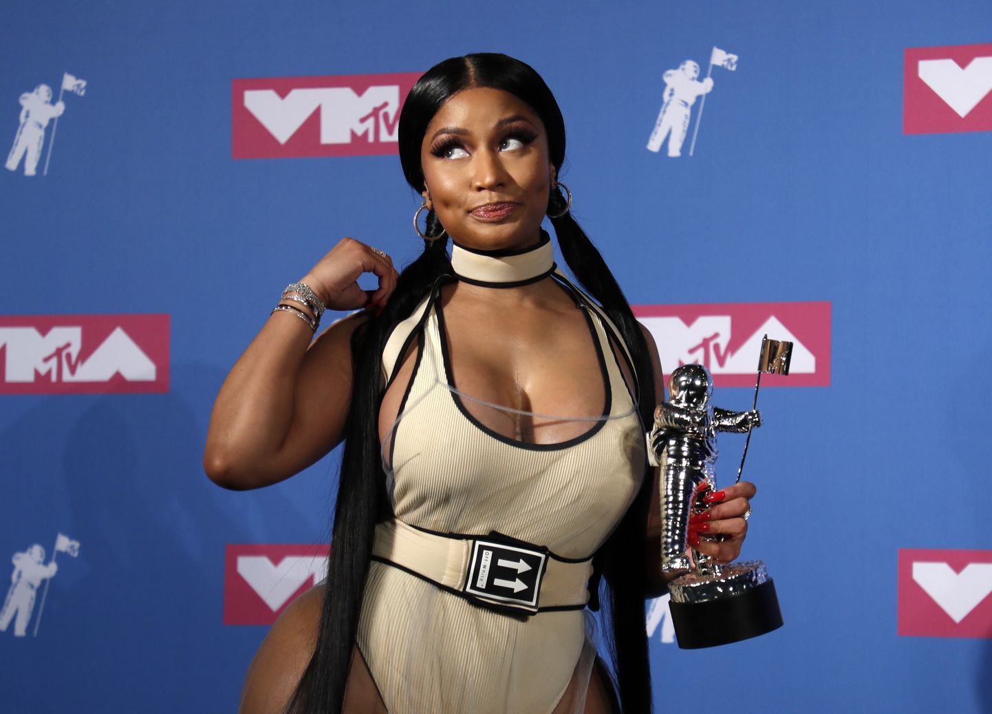 Nicki Minaj 2018. aasta MTV muusikaauhindadel.