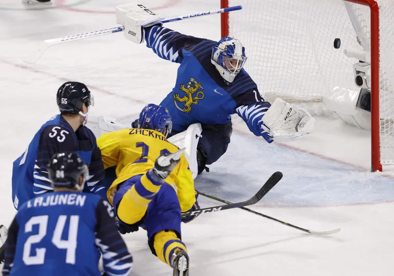 Patrik Zackrisson viib Rootsi 2:1 juhtima.