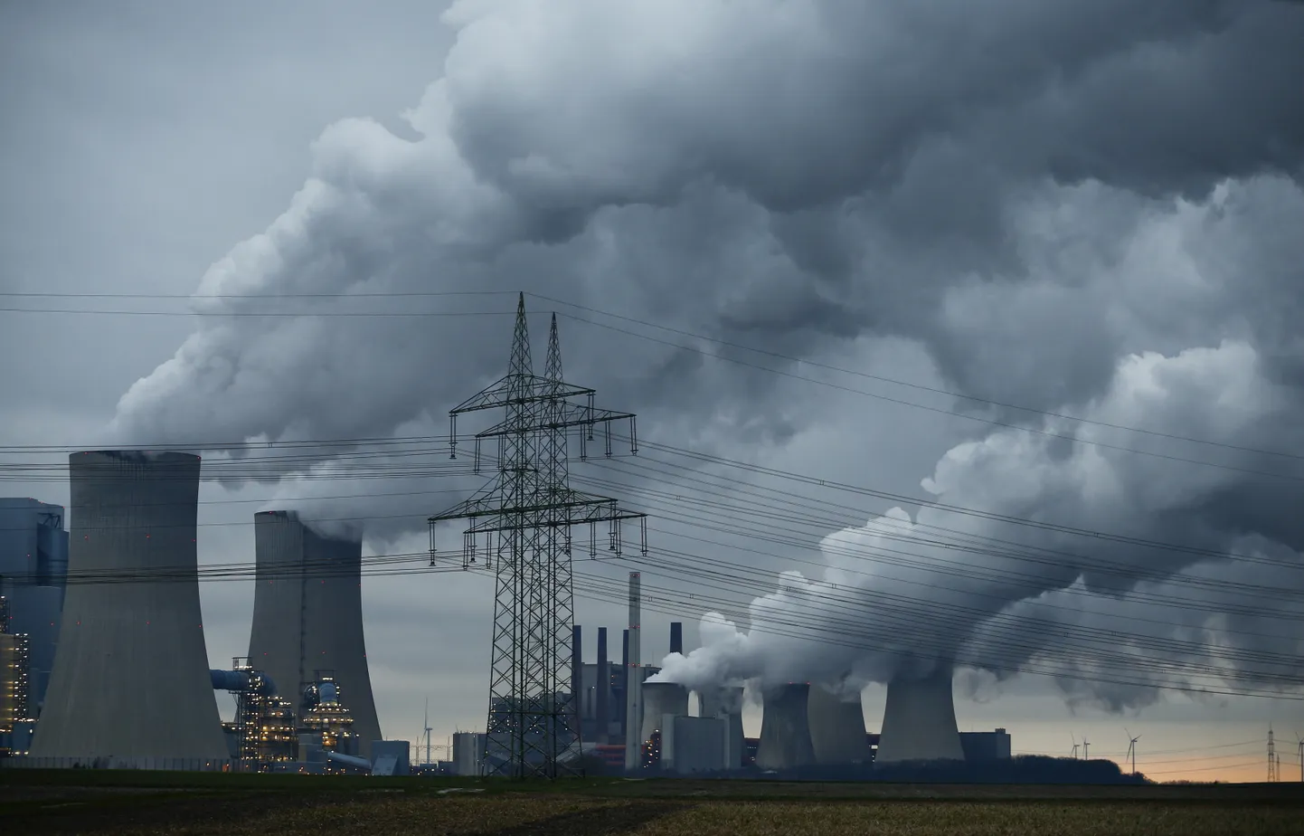 RWE söeelektrijaamad Kölni lähedal.