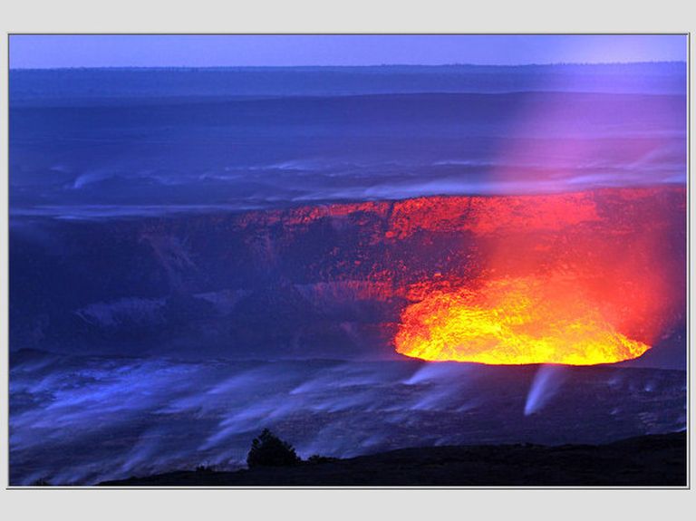 Hawaii Kilauea vulkaan