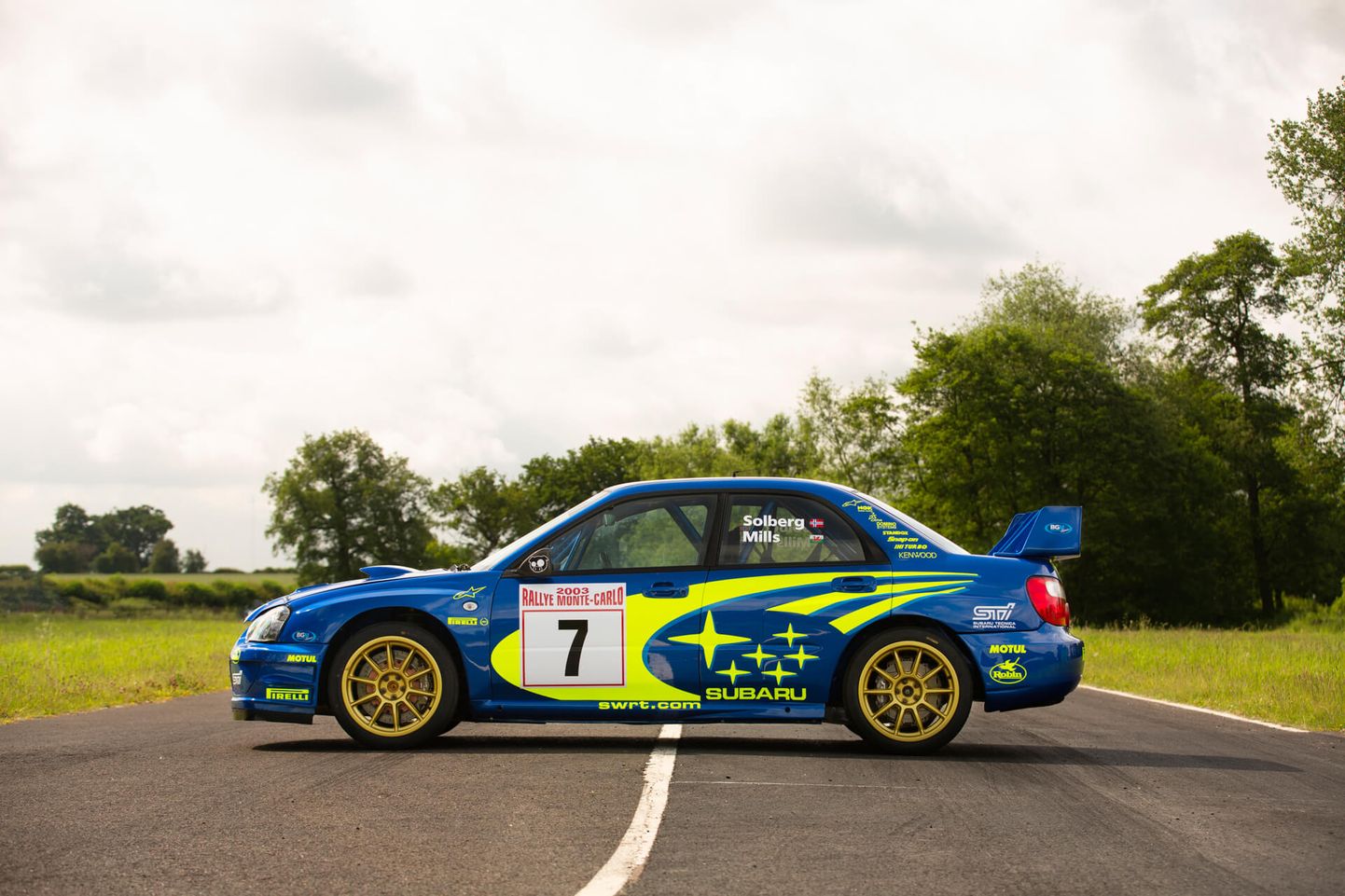 Legendaarne Subaru Impreza WRC ralliauto.