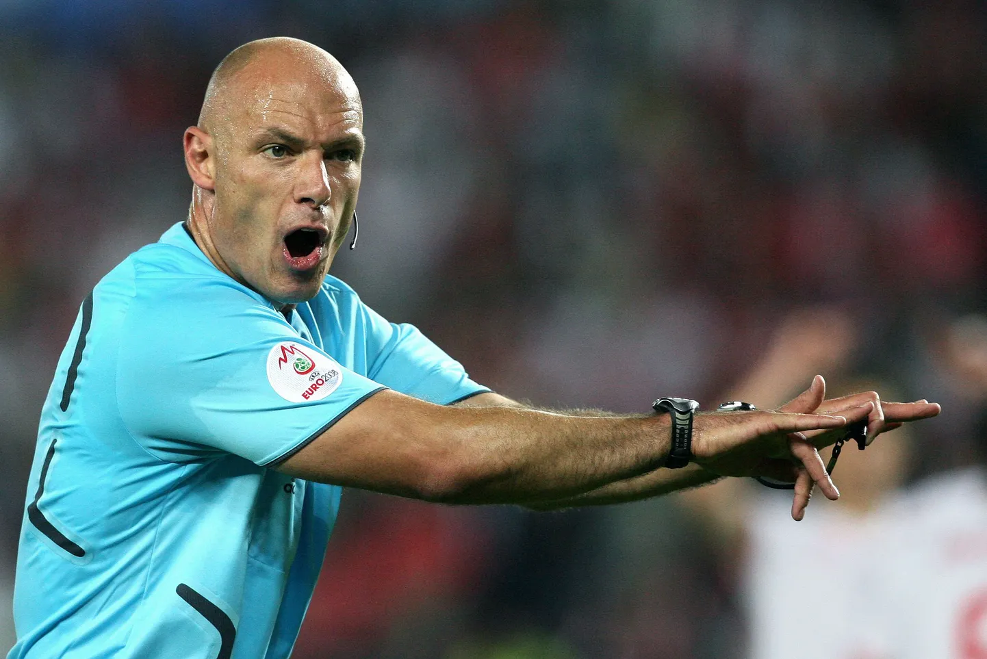 Kohtunik Howard Webb.