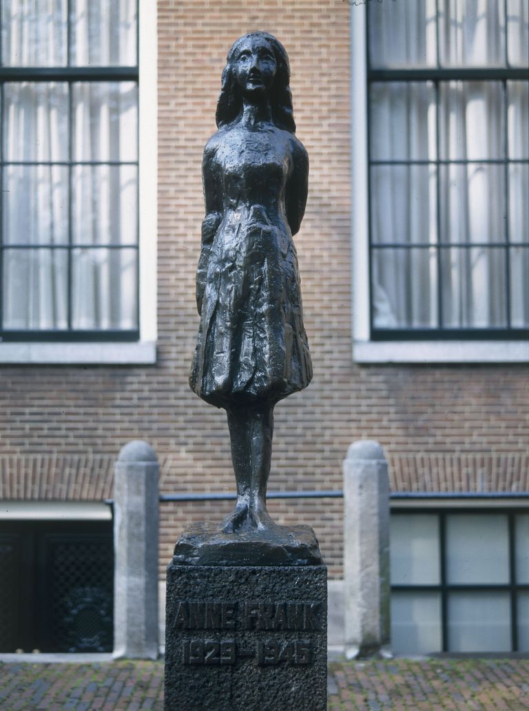 Anne Franki kuju Hollandis Amsterdamis